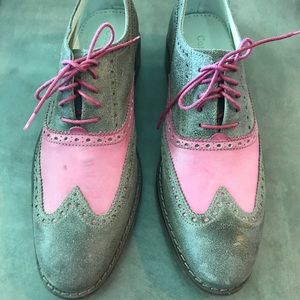 Cole Haan Pink Oxfords